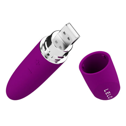 Lelo Mia 3 Luxury Rechargeable Lipstick Vibrator Deep Rose | Bullet Vibrator | Lelo | Bodyjoys