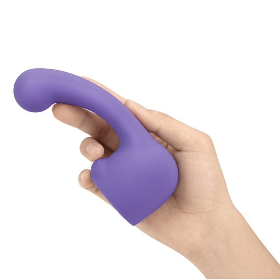 Le Wand Curve Petite Weighted Silicone Wand Attachment | Massage Wand Vibrator | Le Wand | Bodyjoys