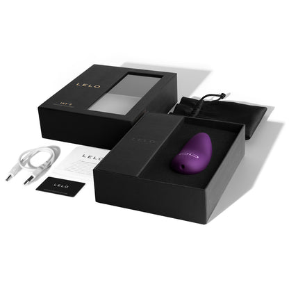 Lelo Lily 2 Luxury Clitoral Vibrator Plum | Clitoral Vibrator | Lelo | Bodyjoys