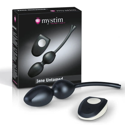 Mystim Jane Untamed E-Stim Love Balls With Vibration | Electrosex Toy | Mystim | Bodyjoys