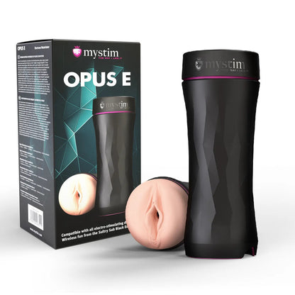 Mystim Opus E Vagina Masturbator | Electrosex Toy | Mystim | Bodyjoys