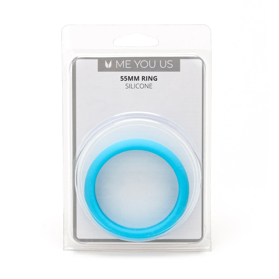 Me You Us Silicone Cock Ring 55mm Blue | Classic Cock Ring | Me You Us | Bodyjoys