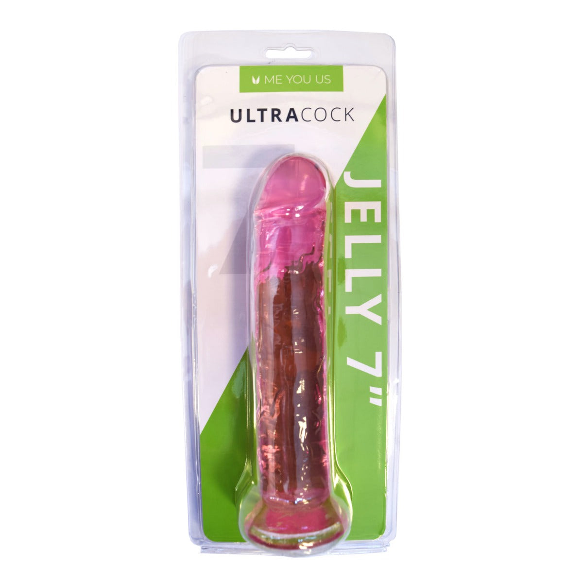 Me You Us Ultra Cock 7 Inch Jelly Dong Pink | Realistic Dildo | Me You Us | Bodyjoys