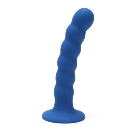 Me You Us 5.5 Inch Ripple G-Spot Peg Dildo Blue | Non-Phallic Dildo | Me You Us | Bodyjoys