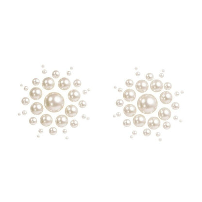 Leg Avenue Isla Nipple Jewel Stickers White Pearls | Nipple Tassels & Pasties | Leg Avenue Lingerie | Bodyjoys