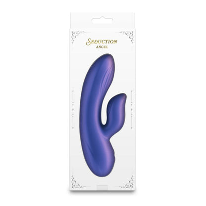 Seduction Angel Rabbit Vibrator Metallic Blue | Rabbit Vibrator | NS Novelties | Bodyjoys