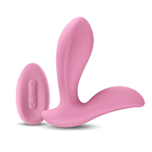 NS Novelties Secrets Rain G-Spot & Clit Vibrator Pink | G-Spot Vibrator | NS Novelties | Bodyjoys