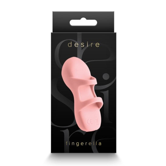 Desire Fingerella Finger Vibrator Peach | Finger Vibrator | NS Novelties | Bodyjoys