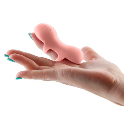Desire Fingerella Finger Vibrator Peach | Finger Vibrator | NS Novelties | Bodyjoys