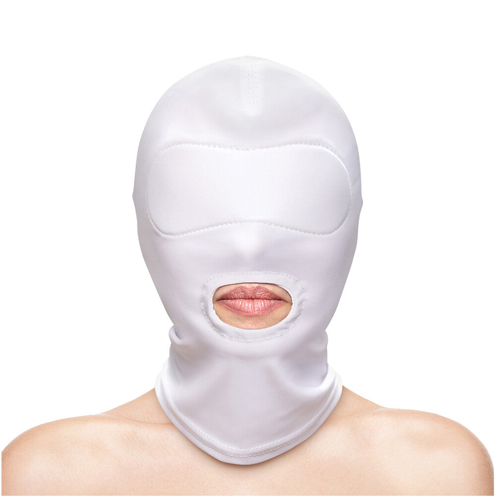 Fetish & Fashion Mouth Hood White | Bondage Hoods & Masks | NS Novelties | Bodyjoys