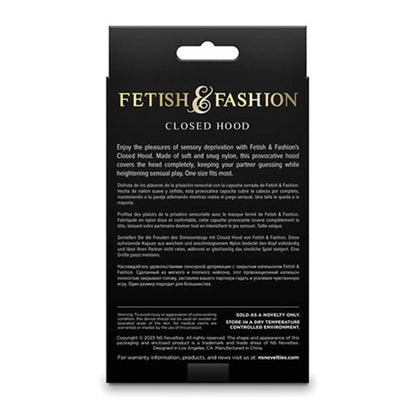 Fetish & Fashion Closed Hood White | Bondage Hoods & Masks | NS Novelties | Bodyjoys