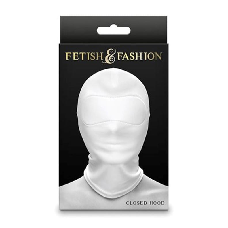 Fetish & Fashion Closed Hood White | Bondage Hoods & Masks | NS Novelties | Bodyjoys