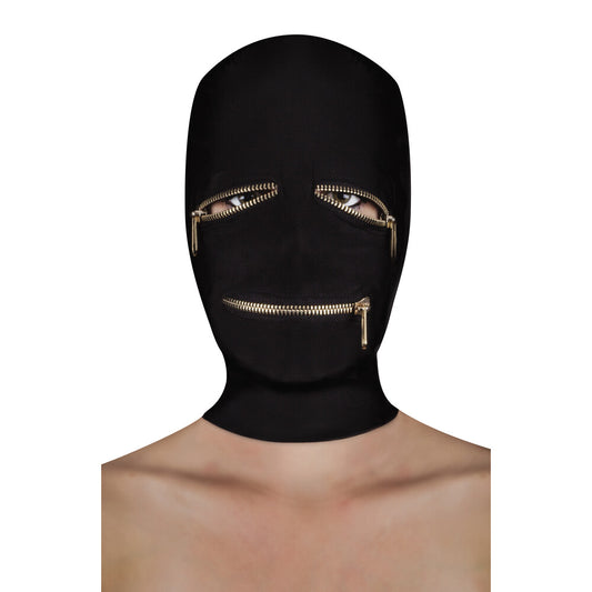 Ouch Extreme Zipper Mask With Eye And Mouth Zipper | Bondage Hoods & Masks | Shots Toys | Bodyjoys