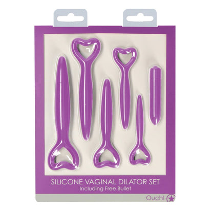 Silicone Vaginal Dilator Set Purple | Female Dilators | Shots Toys | Bodyjoys