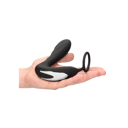 Ouch E Stimulation And Vibration Butt Plug And Cock Ring | Anal Cock Ring | Shots Toys | Bodyjoys