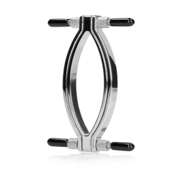 Ouch Adjustable Pussy Clamp Silver | Clit Clamp | Shots Toys | Bodyjoys