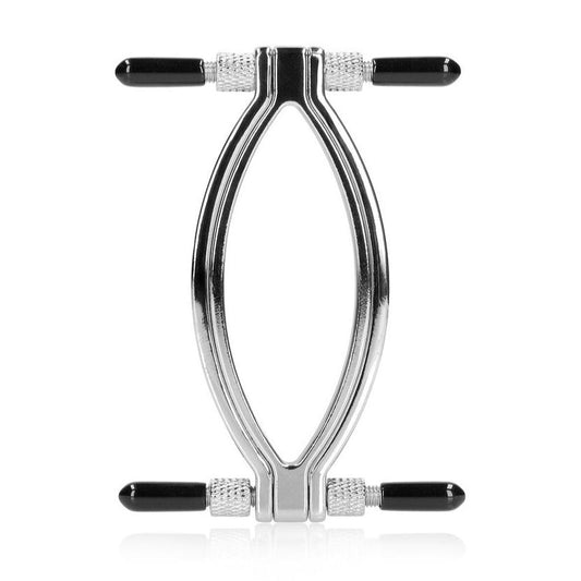 Ouch Adjustable Pussy Clamp Silver | Clit Clamp | Shots Toys | Bodyjoys