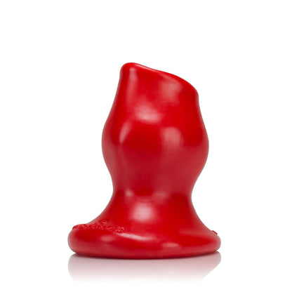 Oxballs Pig Hole Hollow Butt Plug Medium Red | Anal Tunnels, Gapers & Stretchers | Oxballs | Bodyjoys