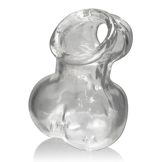 Oxballs Sacksling-2 Stretchy Cocksling And Ball Bag Clear | Ball Stretcher | Oxballs | Bodyjoys