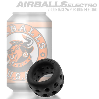 Oxballs Airballs Air-Lite Vented Ball Stretcher Black Ice | Ball Stretcher | Oxballs | Bodyjoys