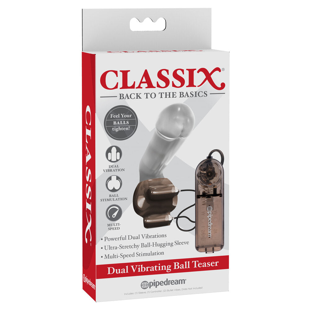 Classix Dual Vibrating Ball Teaser | Male Vibrator | Pipedream | Bodyjoys