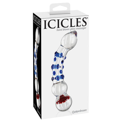 Icicles No. 18 Glass G-Spot Dildo | Glass Dildo | Pipedream | Bodyjoys