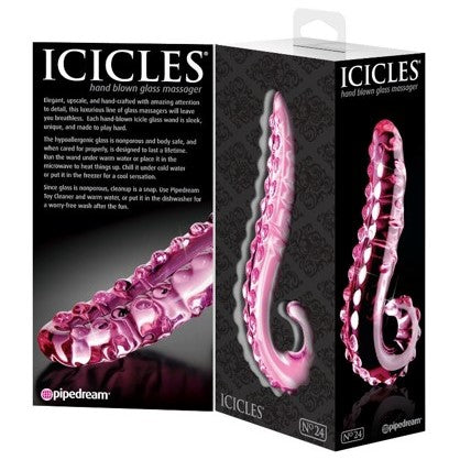 Icicles No. 24 Tentacle Glass Dildo | Fantasy Dildo | Pipedream | Bodyjoys