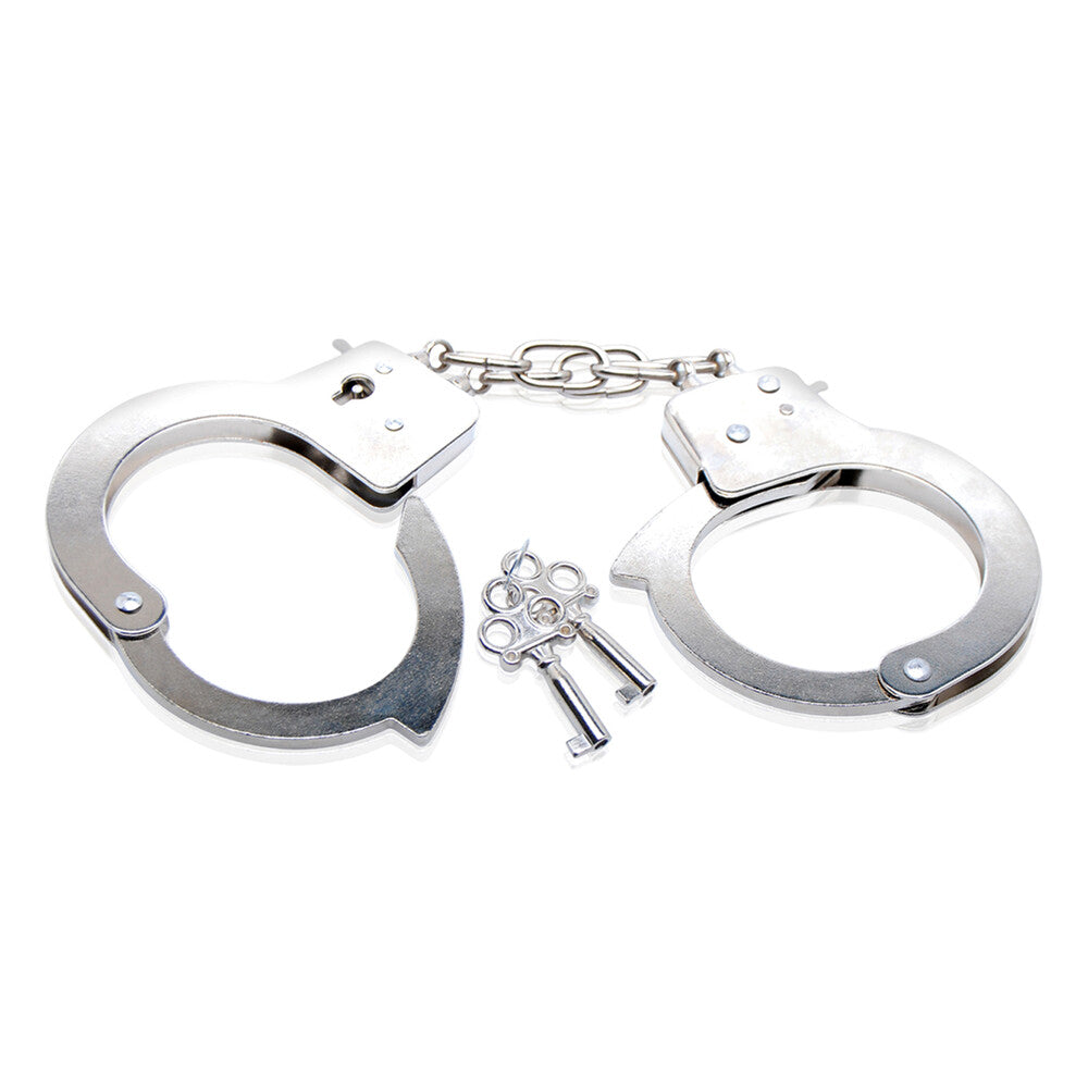 Fetish Fantasy Series Beginners Metal Cuffs | Bondage Handcuffs | Pipedream | Bodyjoys