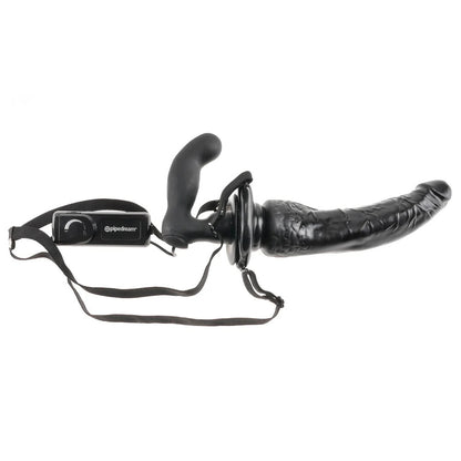 Fetish Fantasy Series Deluxe Vibrating Penetrix Strap-On Black | Strapless Strap-On | Pipedream | Bodyjoys