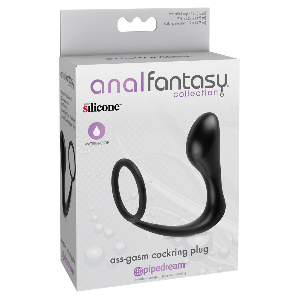 Pipedream Anal Fantasy Ass Gasm Cock Ring Plug | Anal Cock Ring | Pipedream | Bodyjoys