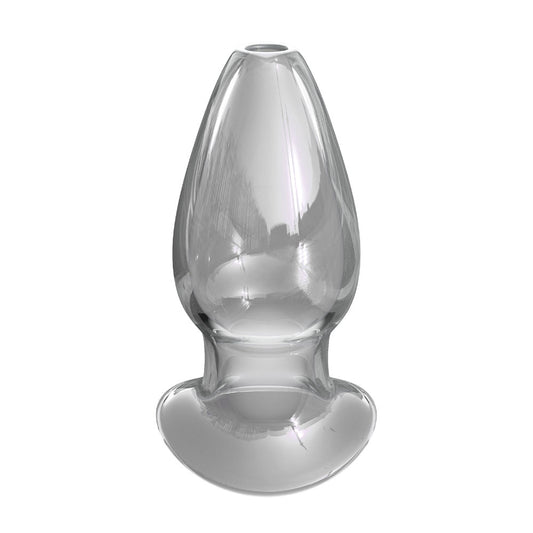 Anal Fantasy Mega Glass Anal Gaper | Glass Butt Plug | Pipedream | Bodyjoys