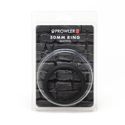 Prowler Red Silicone Cock Ring 50mm Black | Classic Cock Ring | Prowler | Bodyjoys