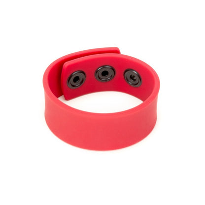 Prowler Red Adjustable Silicone Cock Strap Red | Cock Strap | Prowler | Bodyjoys