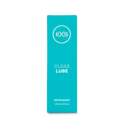 EXS Premium Clear Water-Based Lube Vegan 100ml | Water-Based Lube | EXS Condoms | Bodyjoys