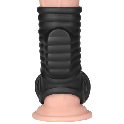 Lovetoy Wave Knights Ring Vibrating Penis And Scrotum Sleeve | Penis Sheath | Lovetoy | Bodyjoys