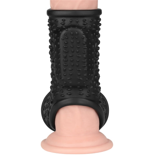 Lovetoy Drip Knights Ring Vibrating Penis & Scrotum Sleeve | Penis Sheath | Lovetoy | Bodyjoys