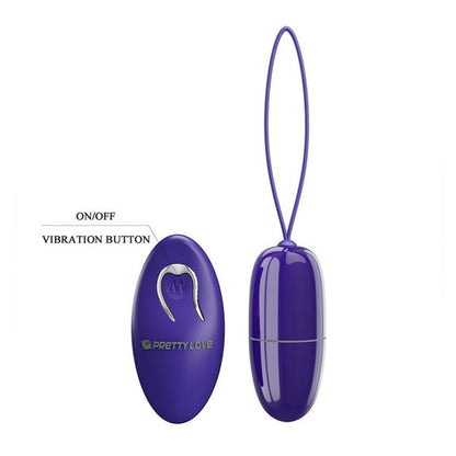 Pretty Love Selkie-Youth Remote Control Egg Vibrator Purple | Love Egg Vibrator | Pretty Love | Bodyjoys