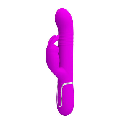 Pretty Love Coale 4-In-1 Thrusting Rabbit Vibrator Purple | Rabbit Vibrator | Pretty Love | Bodyjoys