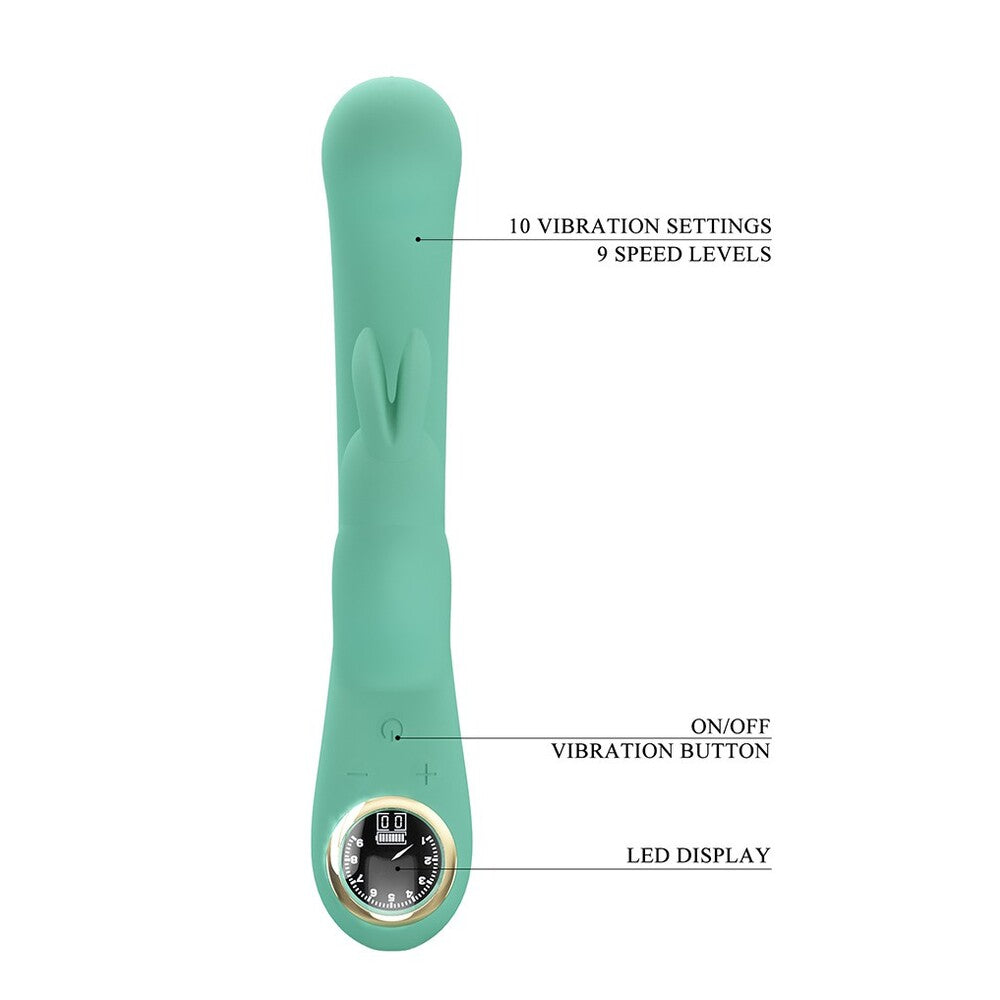 Pretty Love Lamar Stavros The Great Rabbit Vibrator Green | Rabbit Vibrator | Pretty Love | Bodyjoys