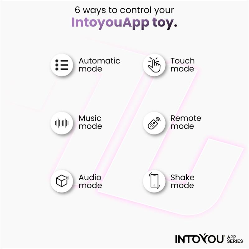 IntoYou Vibrating Egg With Remote Control App Purple | Love Egg Vibrator | IntoYou | Bodyjoys