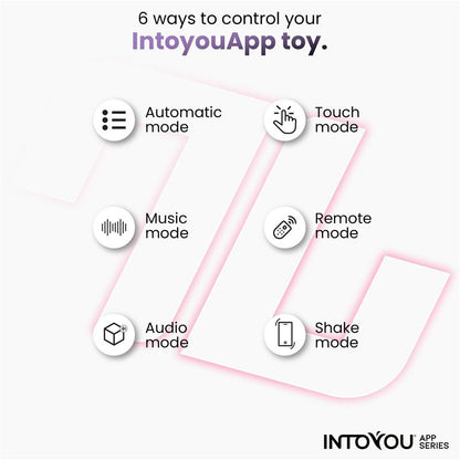 IntoYou Bulby Vibrating Egg With Remote Control App Pink | Love Egg Vibrator | IntoYou | Bodyjoys