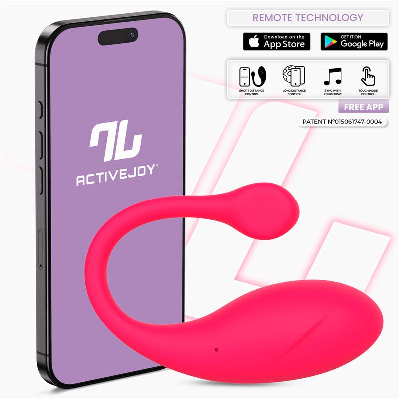 IntoYou Bulby Vibrating Egg With Remote Control App Pink | Love Egg Vibrator | IntoYou | Bodyjoys