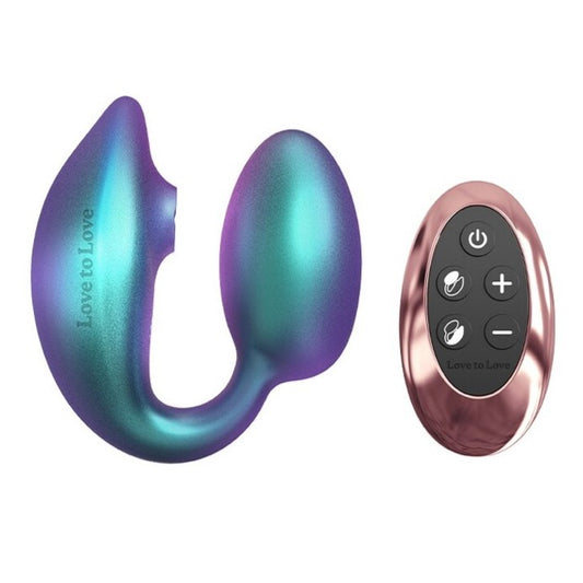 Love To Love Wonderlover Double Stimulation Vibrating Egg | Clitoral Suction Vibrator | Love To Love | Bodyjoys