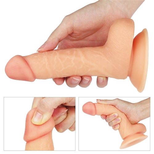 Lovetoy 7 Inch The Ultra Soft Dude Dildo | Realistic Dildo | Lovetoy | Bodyjoys