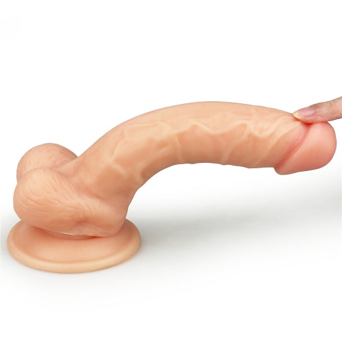 Lovetoy 8 Inch The Ultra Soft Dude Dildo | Realistic Dildo | Lovetoy | Bodyjoys