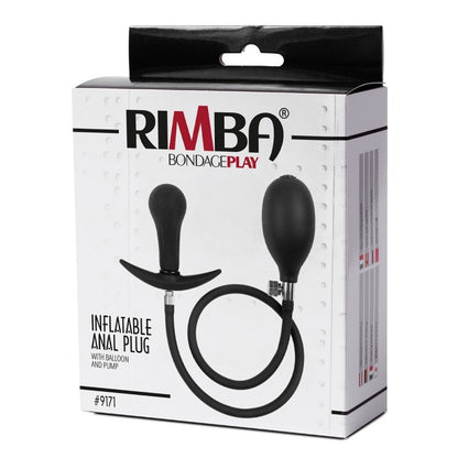 Rimba Bondage Play Inflatable Anal Plug With Balloon And Pump | Inflatable Butt Plug | Rimba | Bodyjoys