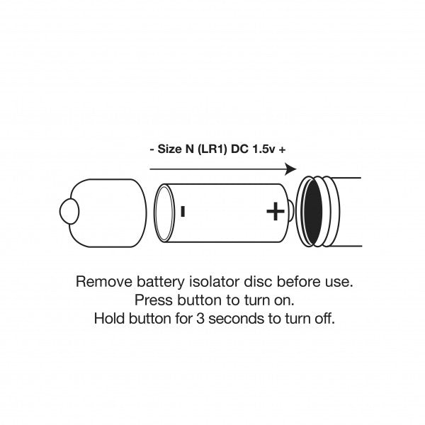 Rocks-Off RO-80mm Single-Speed Bullet Vibe Chrome | Bullet Vibrator | Rocks-Off | Bodyjoys