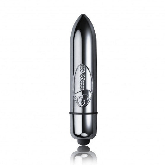 Rocks-Off RO-80mm Single-Speed Bullet Vibe Chrome | Bullet Vibrator | Rocks-Off | Bodyjoys