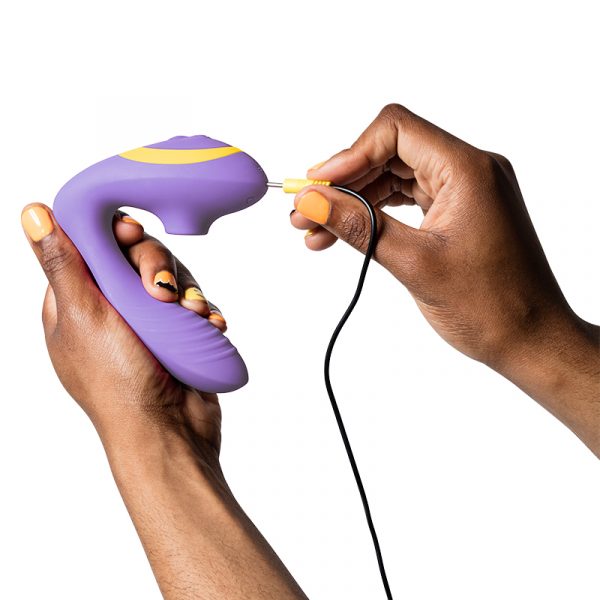 Romp Reverb Clitoral And G-Spot Stimulator Purple | Clitoral Suction Vibrator | Romp | Bodyjoys