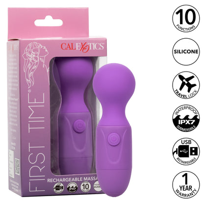 CalExotics First Time Rechargeable Massager Purple | Bullet Vibrator | CalExotics | Bodyjoys